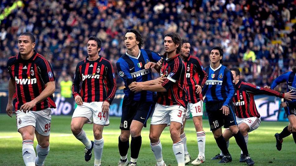 米兰德比老照片