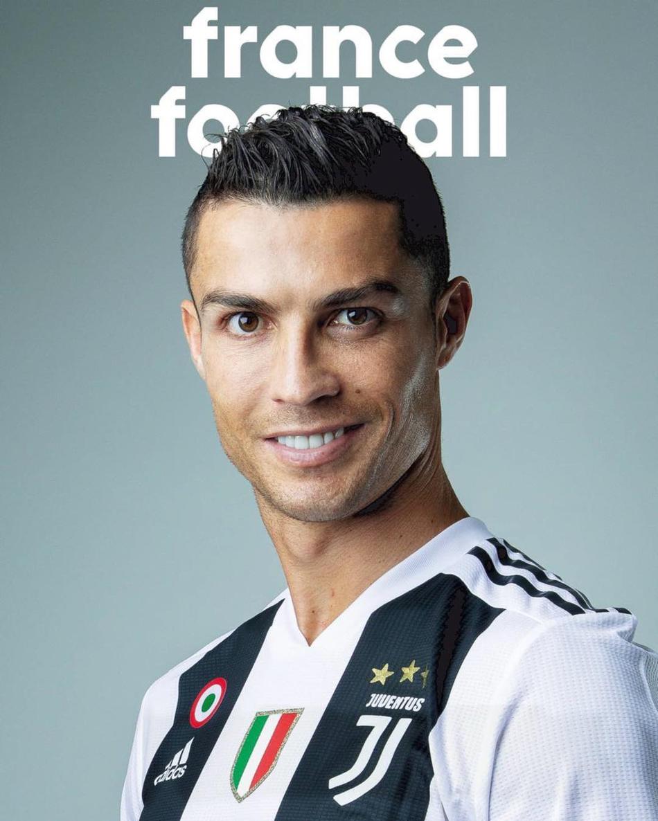 帅翻天!c罗法国足球专访写真