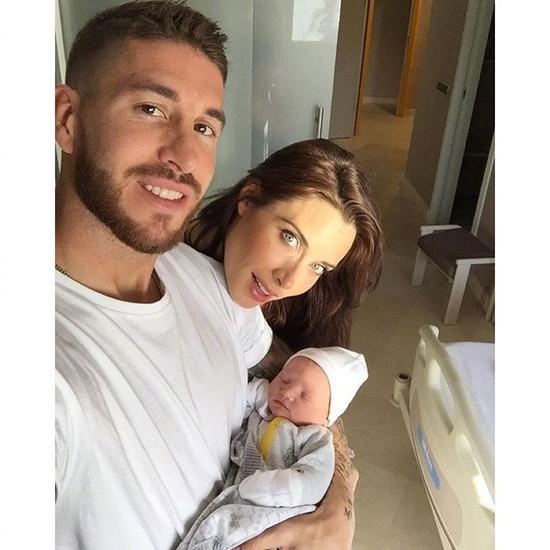 拉莫斯喜获第三个孩子