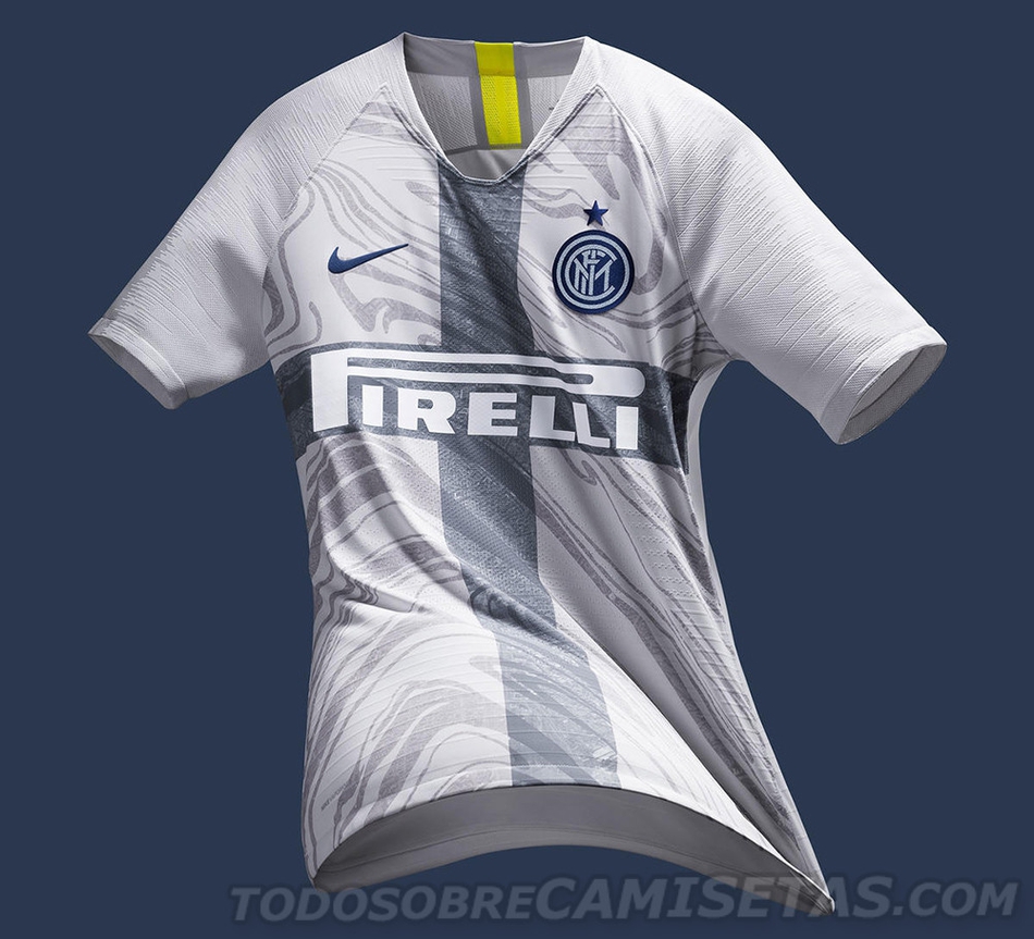 国米最新第二客场球衣曝光