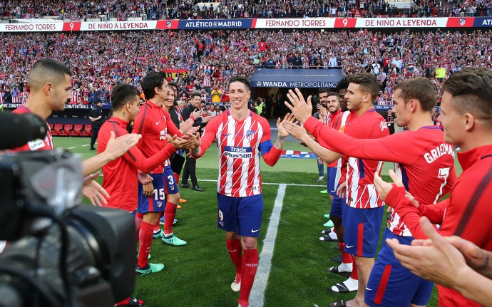 托雷斯动情告别马竞