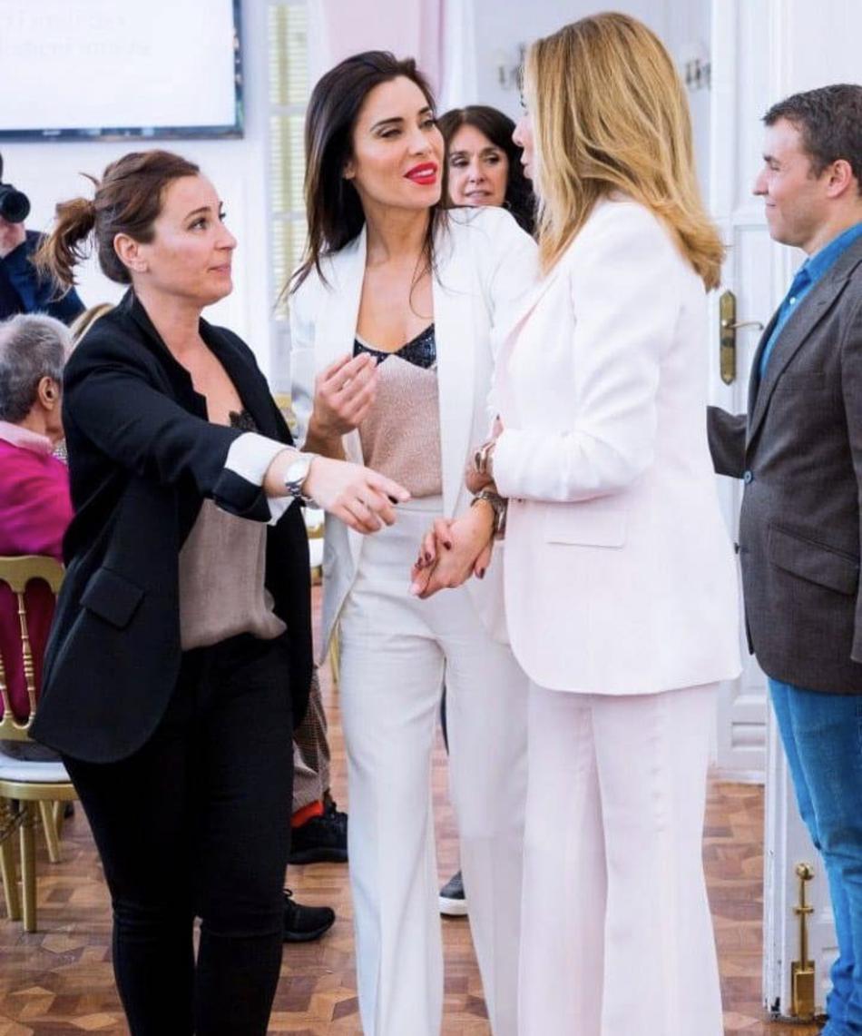 镇住了！拉莫斯未婚妻这气场