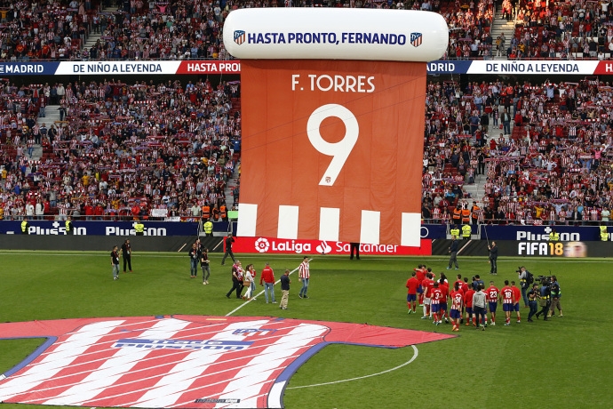 托雷斯动情告别马竞