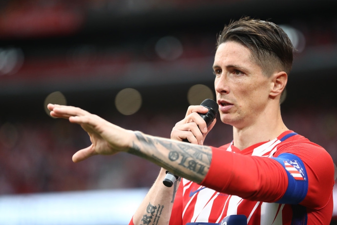 托雷斯动情告别马竞