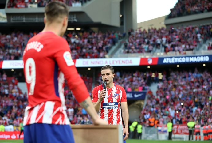 托雷斯动情告别马竞