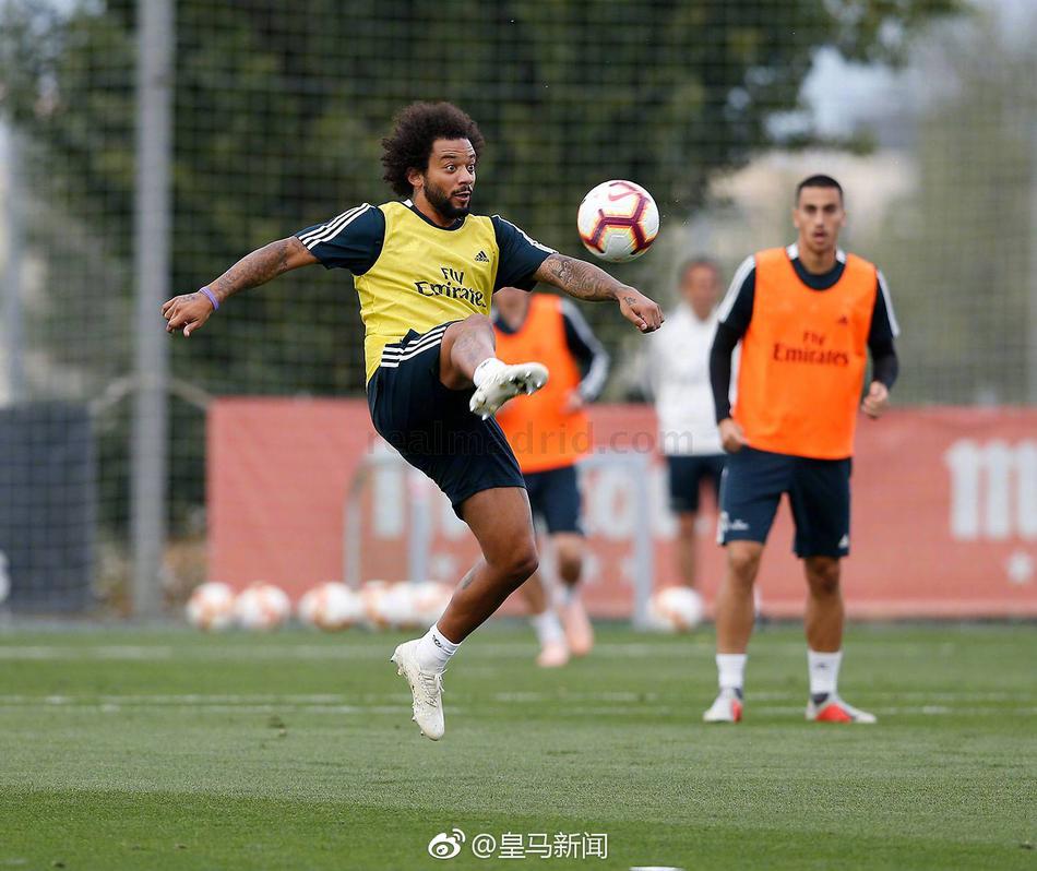 皇马训练 马塞洛回归