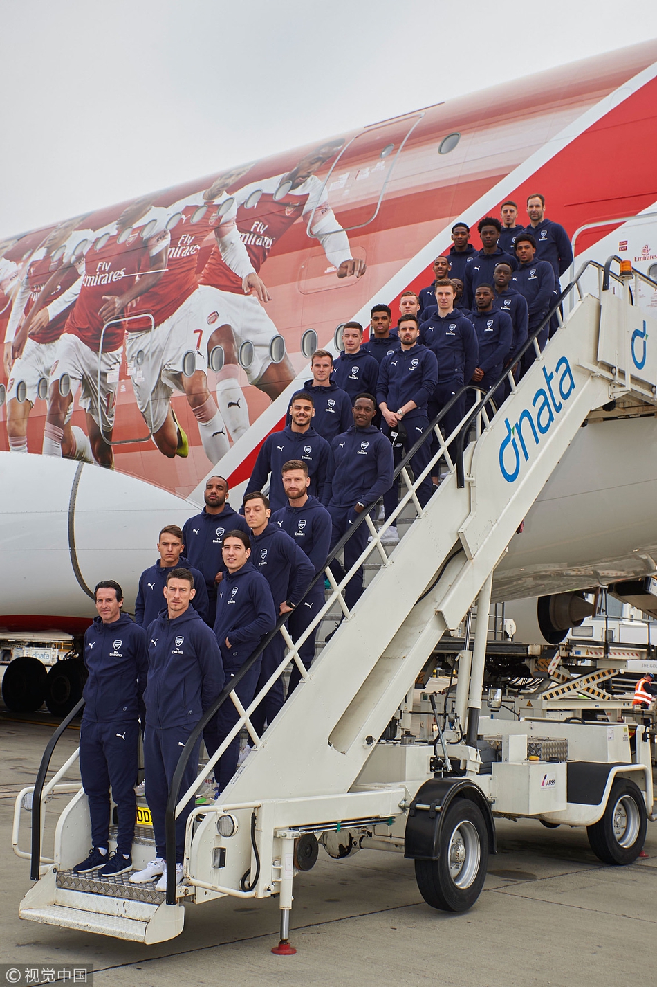 阿森纳这大飞机 霸气十足