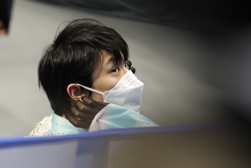 新浪直击花滑自由滑金博洋第九