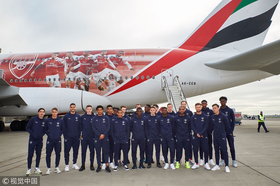 阿森纳这大飞机 霸气十足