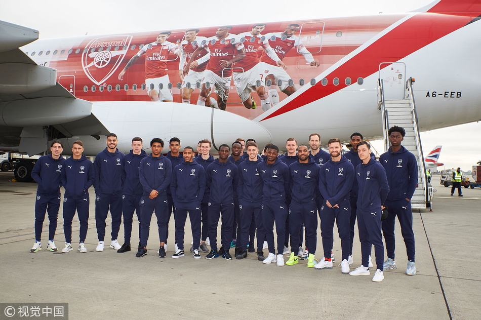 阿森纳这大飞机 霸气十足