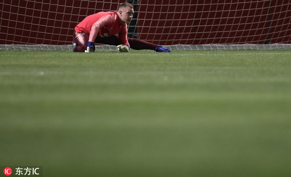 巴萨训练备战欧冠对阵里昂