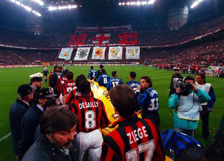 米兰德比老照片