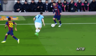 那些年 梅西将对手打服