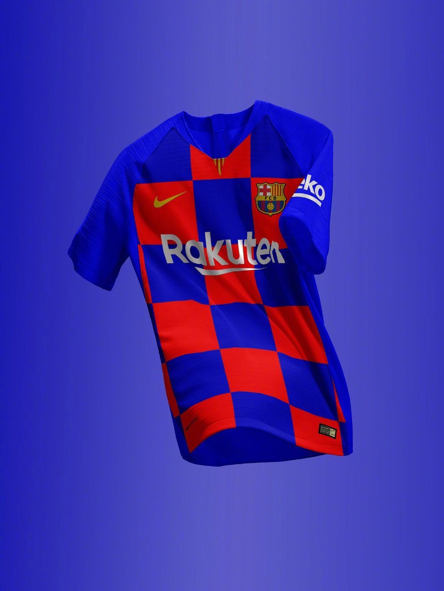 颠覆！巴萨球衣谍照曝光