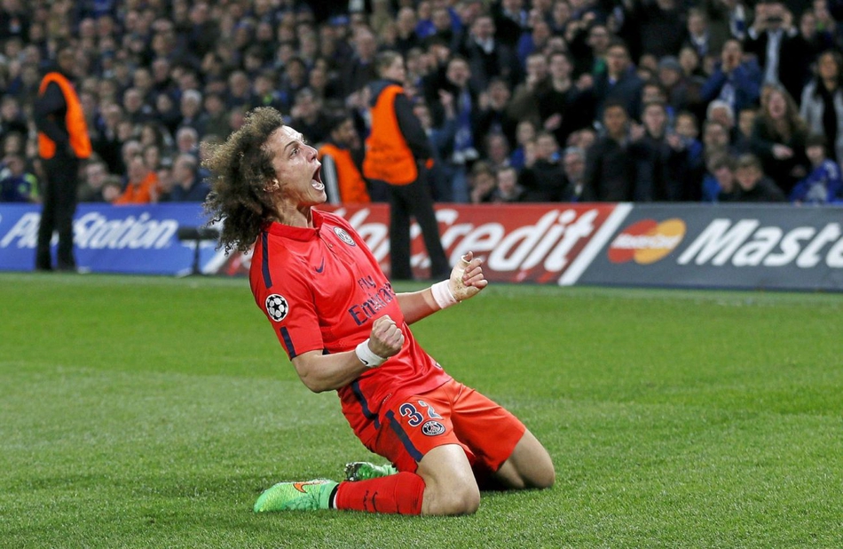 7 大卫路易斯 4950万欧元切尔西转会到巴黎圣日耳曼