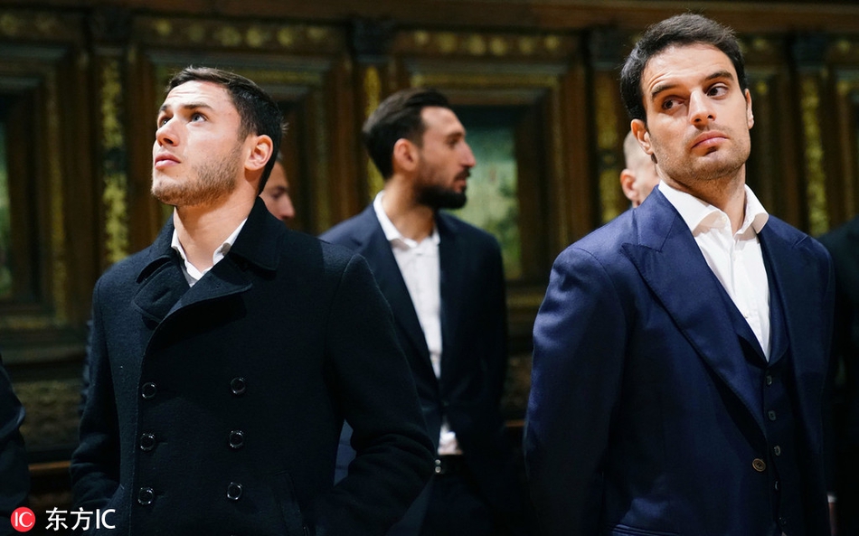 AC米兰出席达芬奇纪念活动