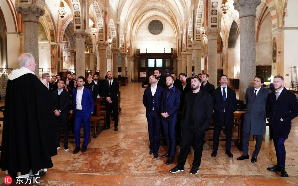 AC米兰出席达芬奇纪念活动