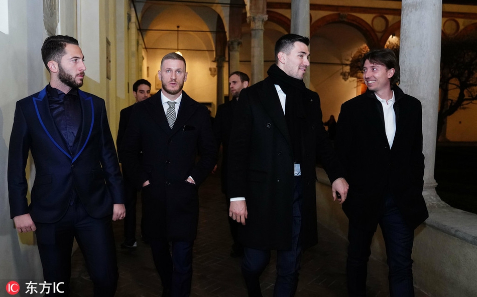 AC米兰出席达芬奇纪念活动