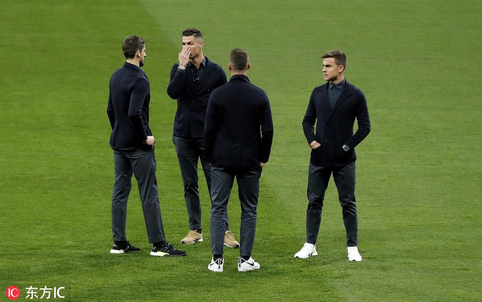 尤文欧冠踩场 C罗霸道总裁范