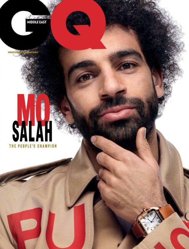 炸裂！萨拉赫杂志写真