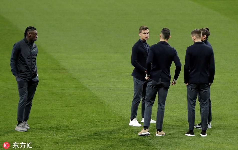 尤文欧冠踩场 C罗霸道总裁范