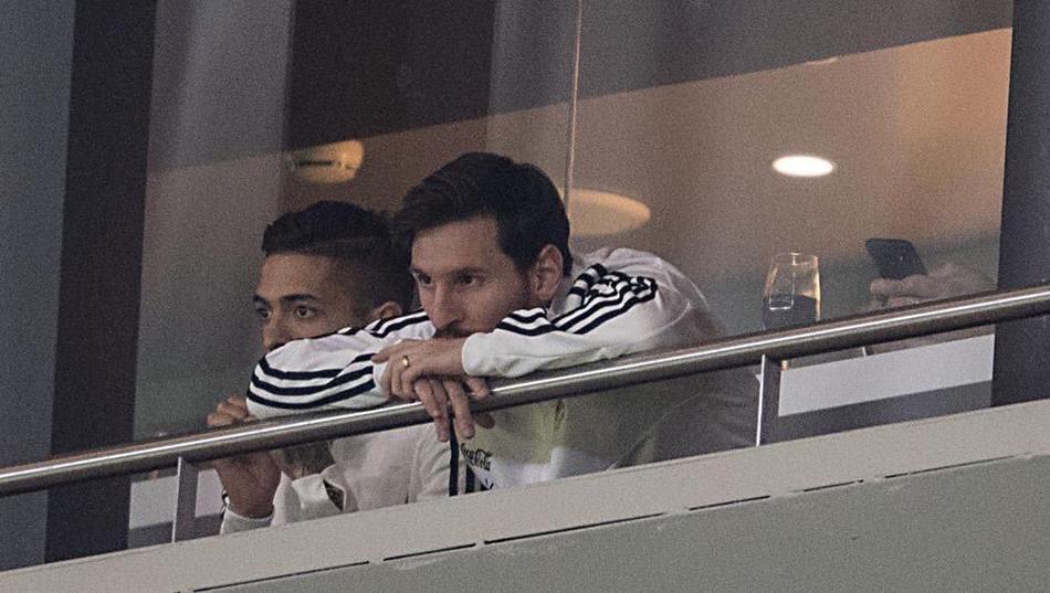 阿根廷惨败西班牙 梅西也无奈