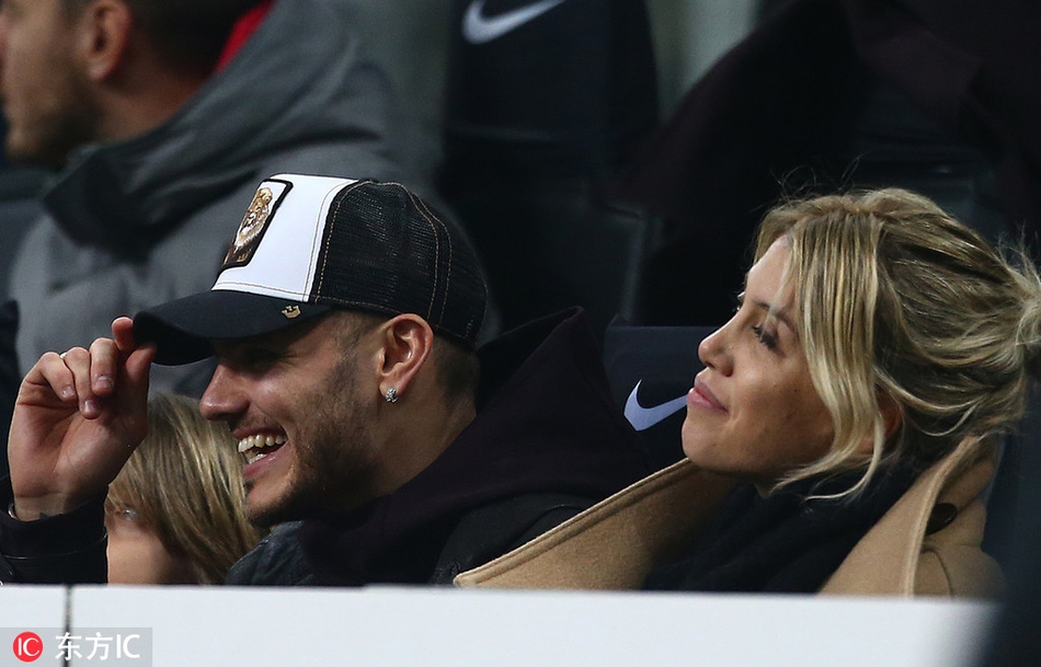 伊卡尔迪夫妇风波中观战国米