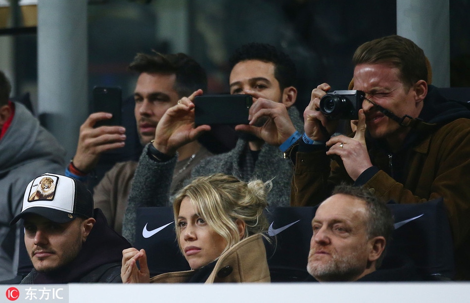 伊卡尔迪夫妇风波中观战国米