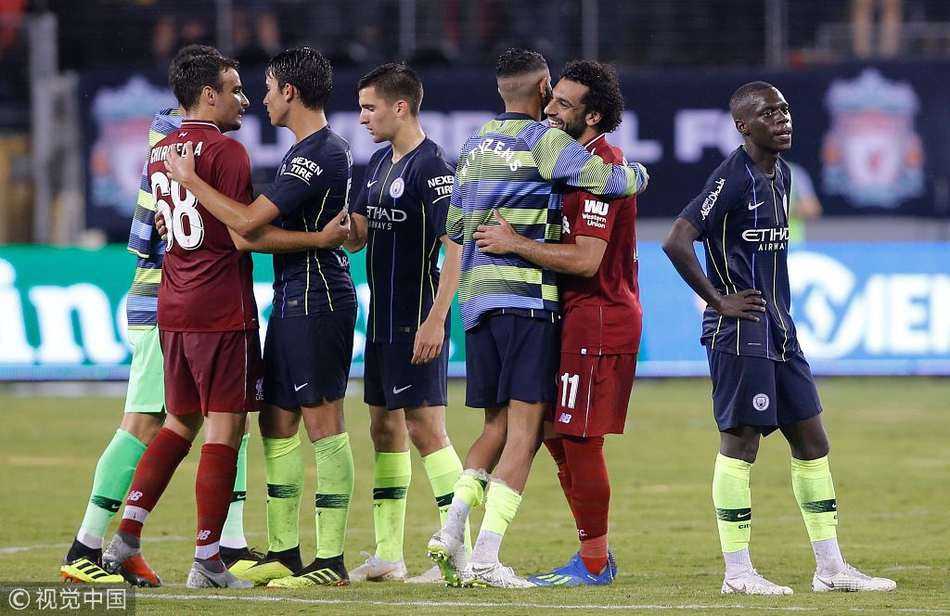 【国际冠军杯】曼城2-1利物浦