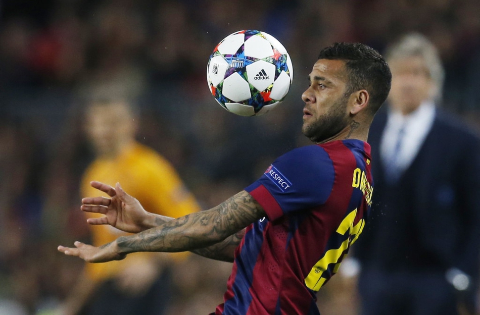 阿尔维斯 加盟巴萨