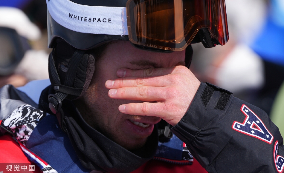 传奇谢幕！肖恩-怀特告别冬奥泪洒赛场