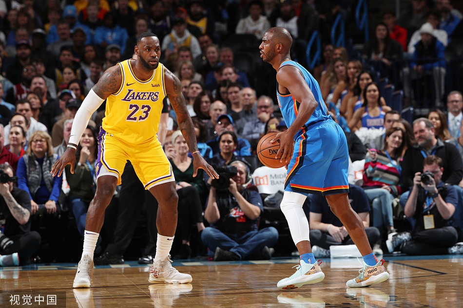 [常规赛]湖人130-127雷霆