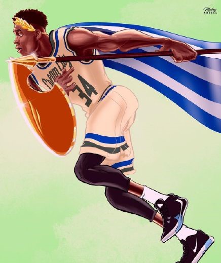 漫画NBA再度来袭 詹姆斯的制服照别有一番韵味