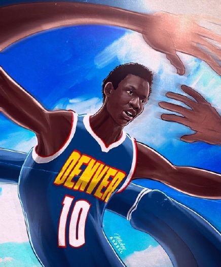 漫画NBA再度来袭 詹姆斯的制服照别有一番韵味