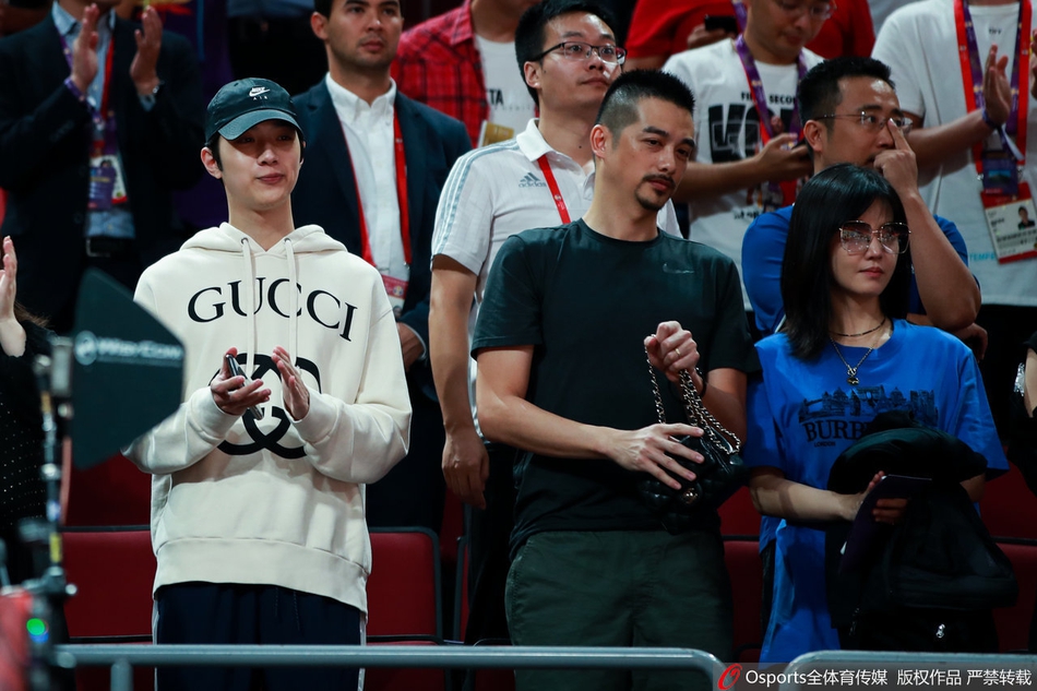 众星观战世界杯决赛