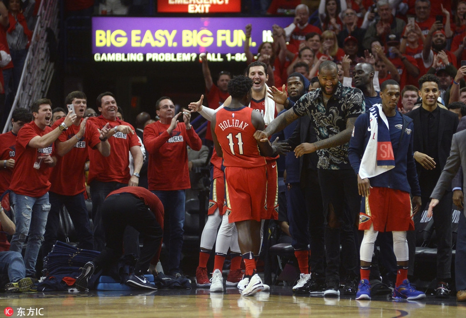 8、新奥尔良鹈鹕