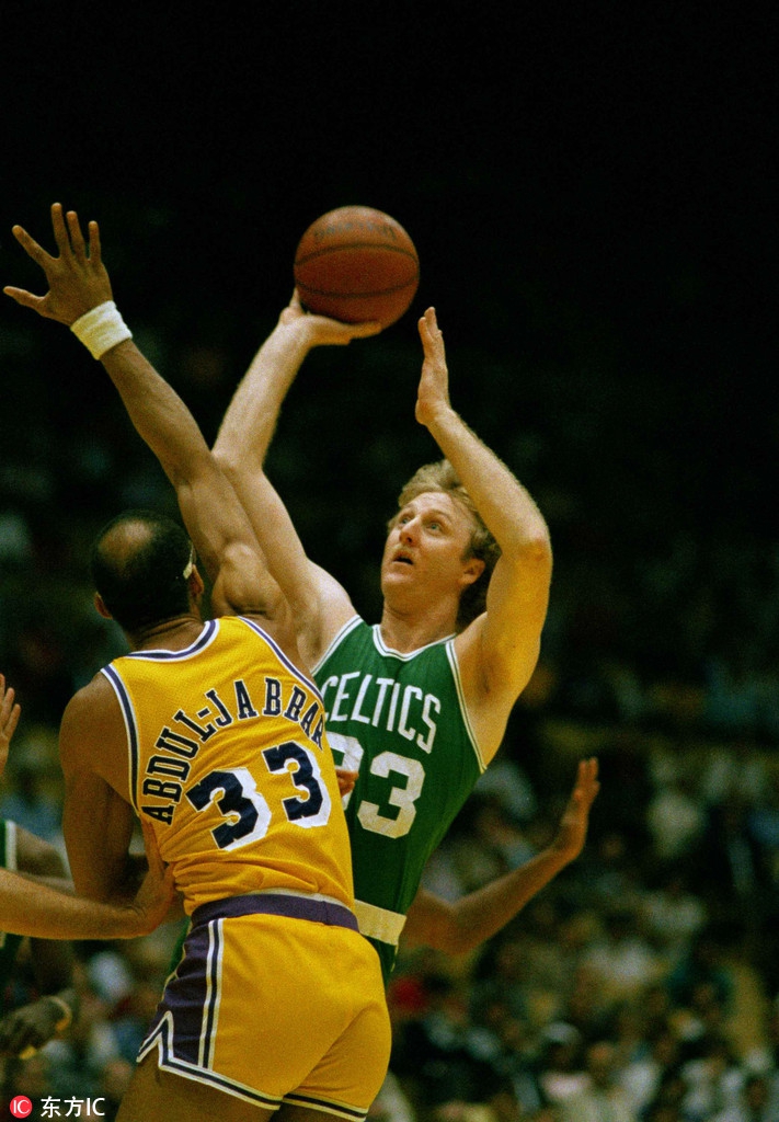 7、拉里-伯德，8次，6胜2负