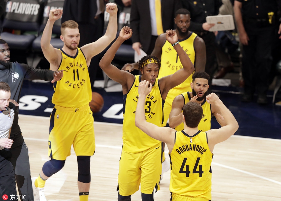 2、印第安纳步行者