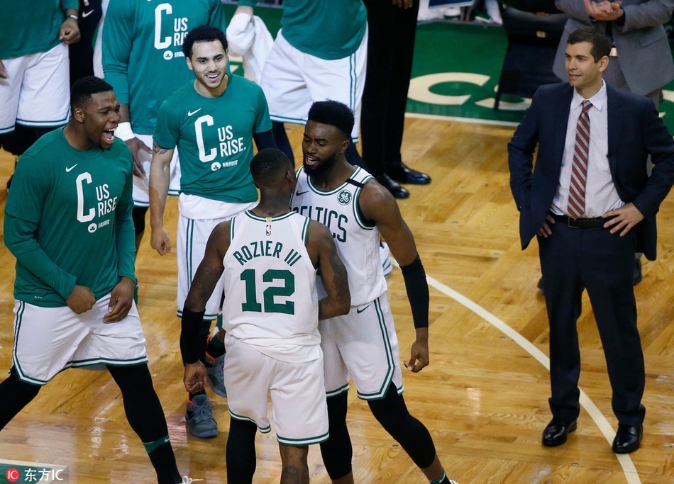 5、杰伦-布朗或特里-罗齐尔（凯尔特人）