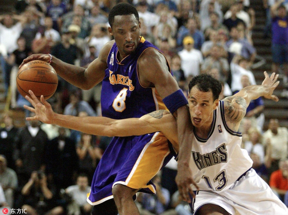 12、科比-布莱恩特，6次，5胜1负