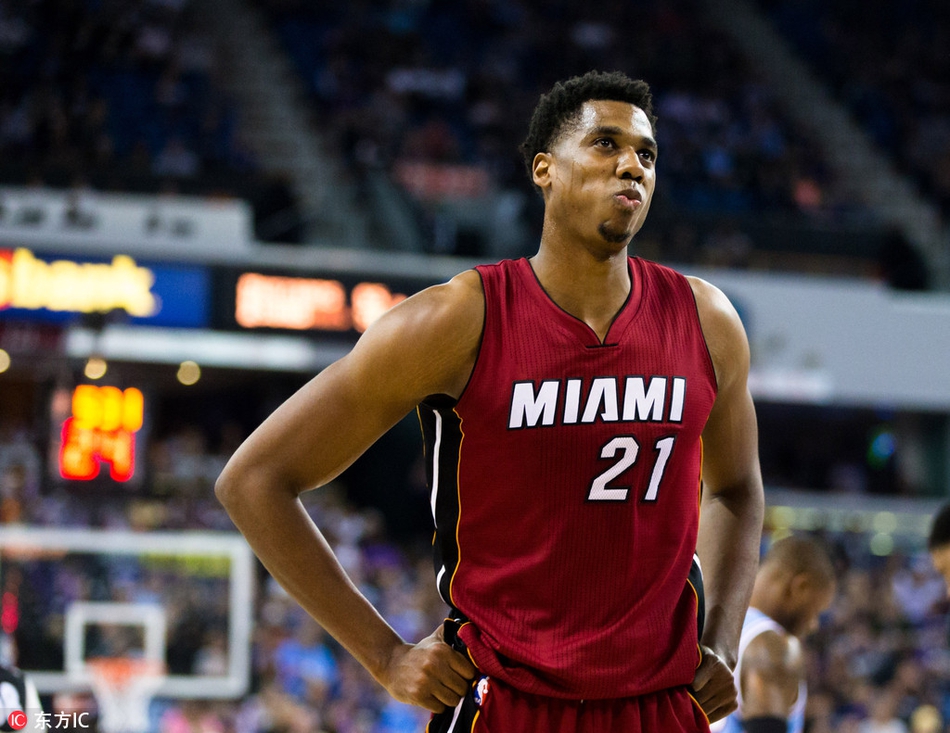 7、哈森-怀特塞德（热火）