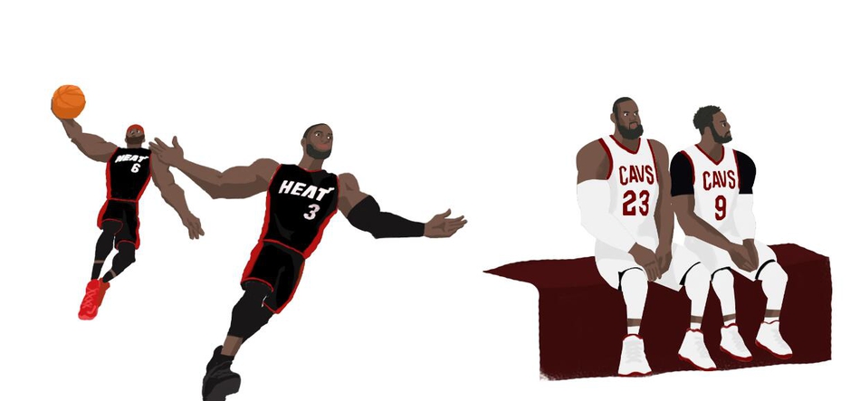 原创漫画祝詹姆斯35岁生日快乐！从小皇帝到gigi怪的35个神梗