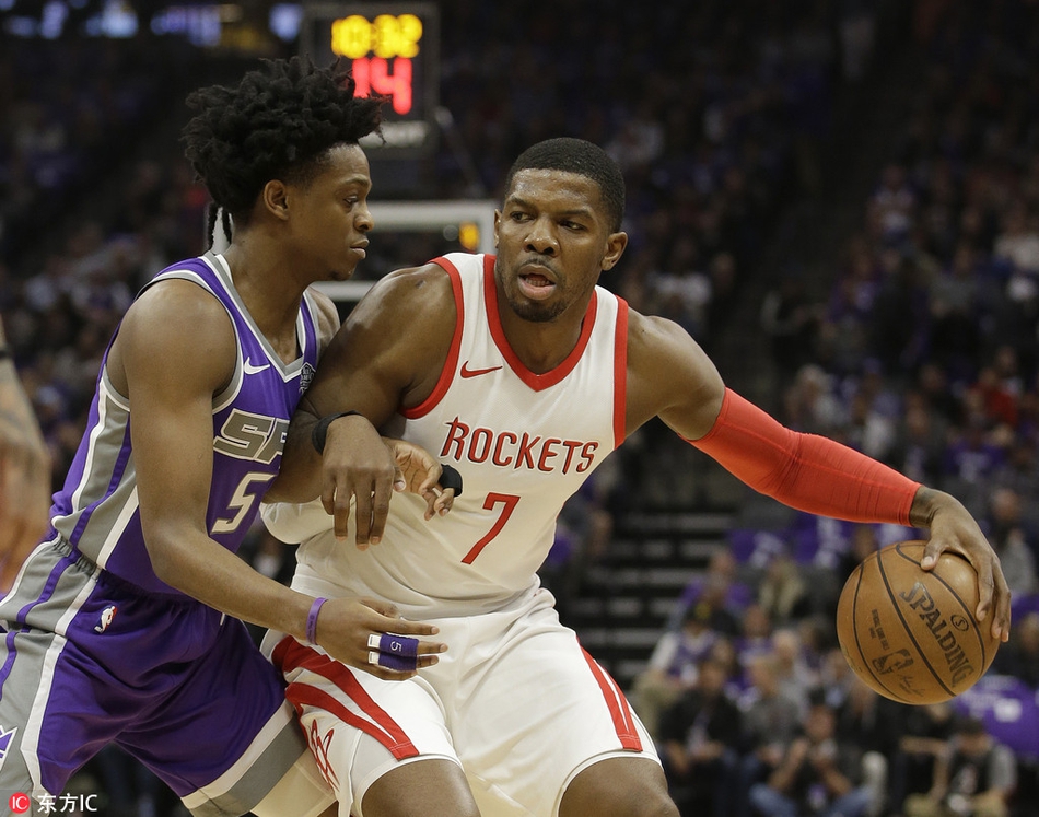 6、乔-约翰逊（火箭）