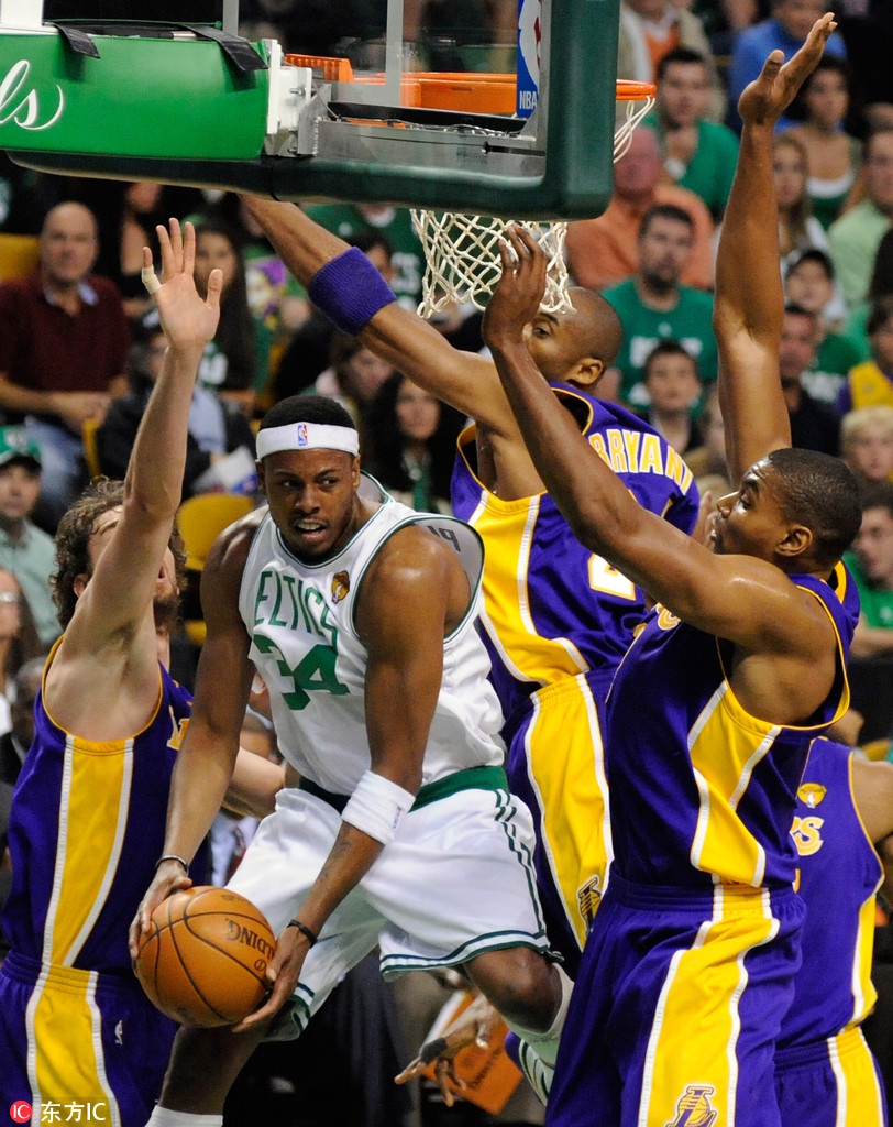 6、保罗-皮尔斯，10次，5胜5负