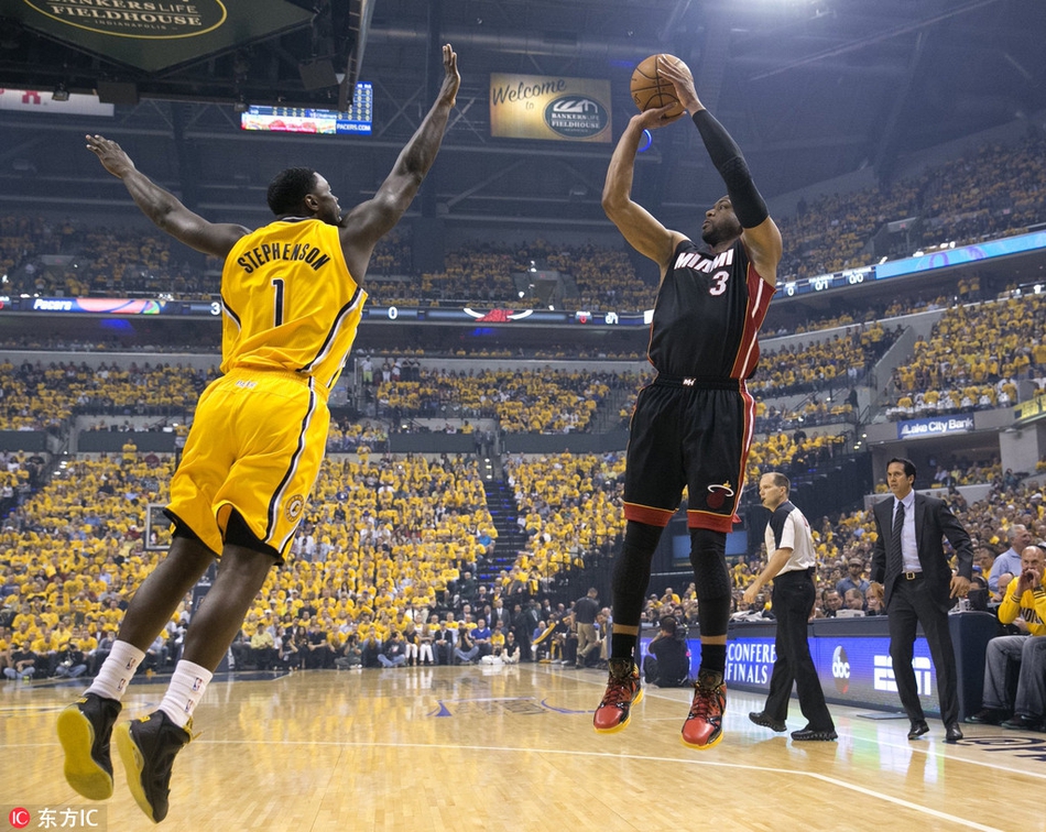 10、德维恩-韦德，8次，5胜3负