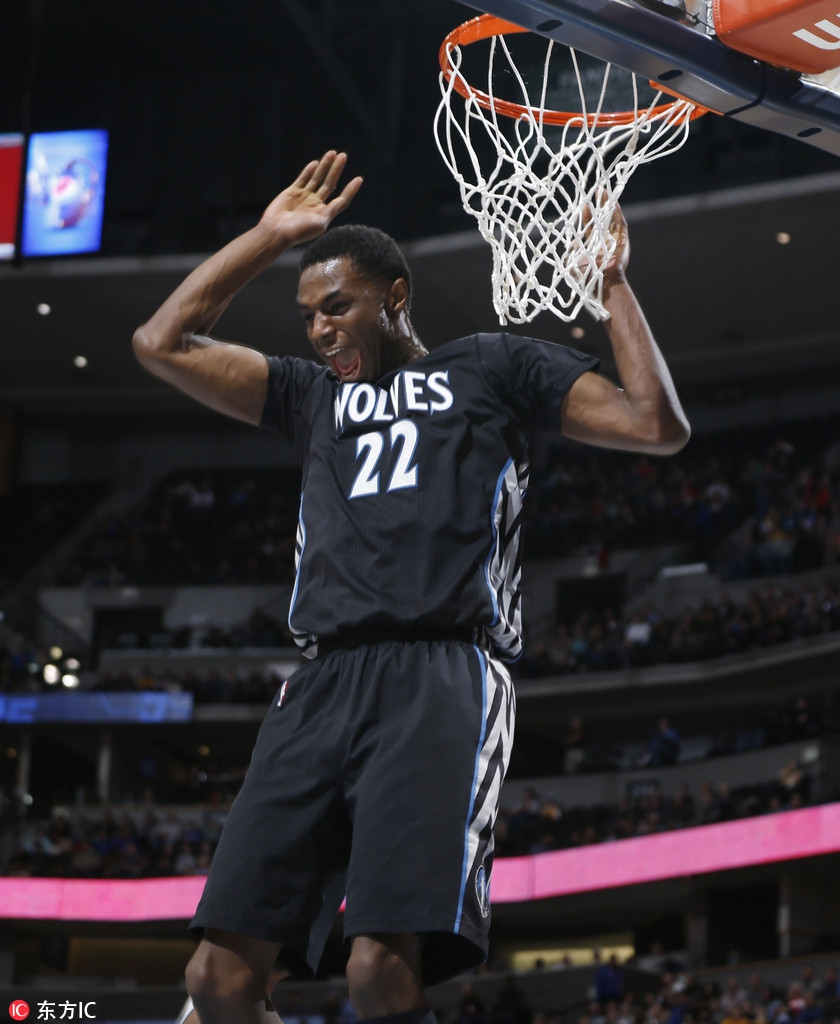 4、安德鲁-维金斯（森林狼）