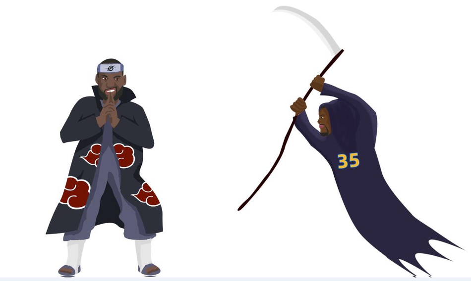 原创漫画祝詹姆斯35岁生日快乐！从小皇帝到gigi怪的35个神梗