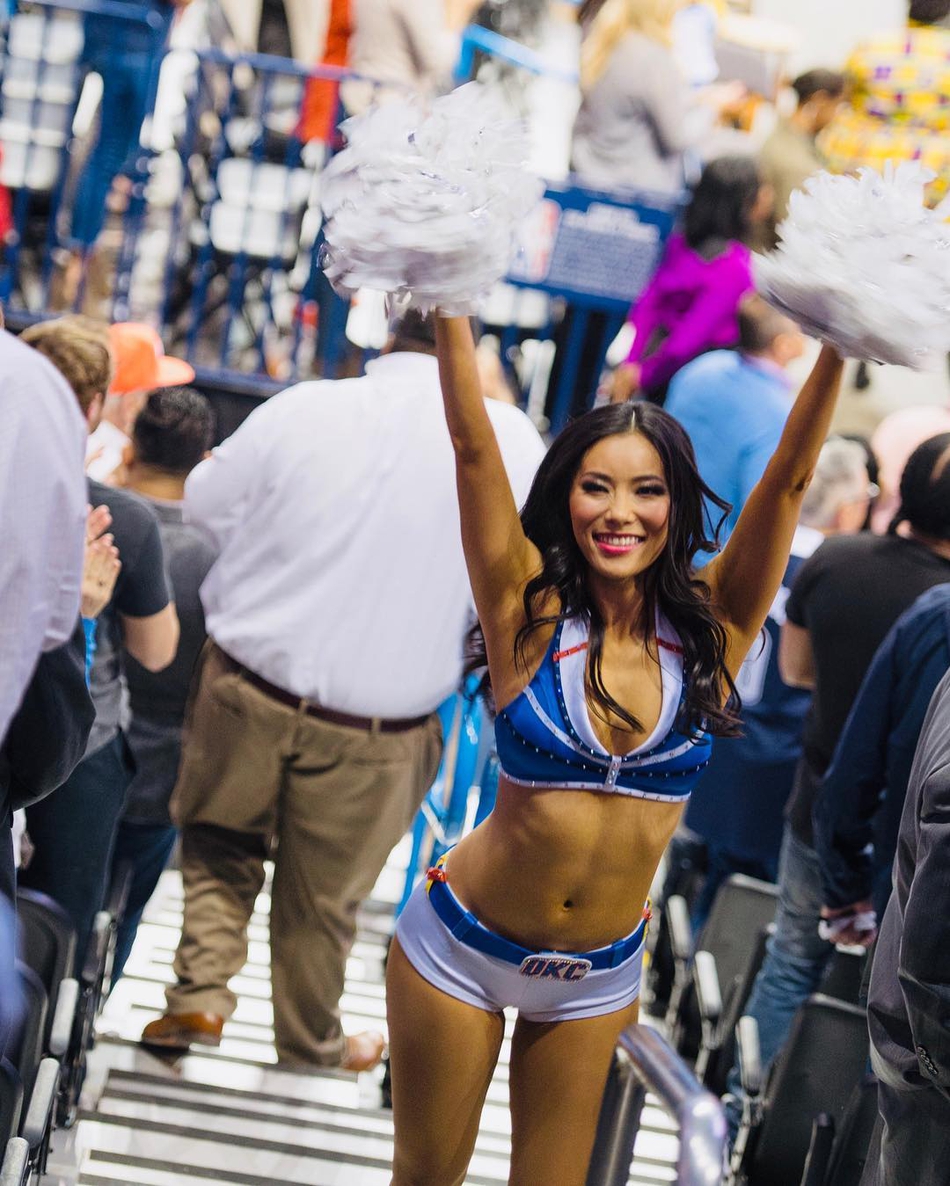 隐退三年后重回NBA啦啦队！35岁日本美女完成和一群小学生的约定