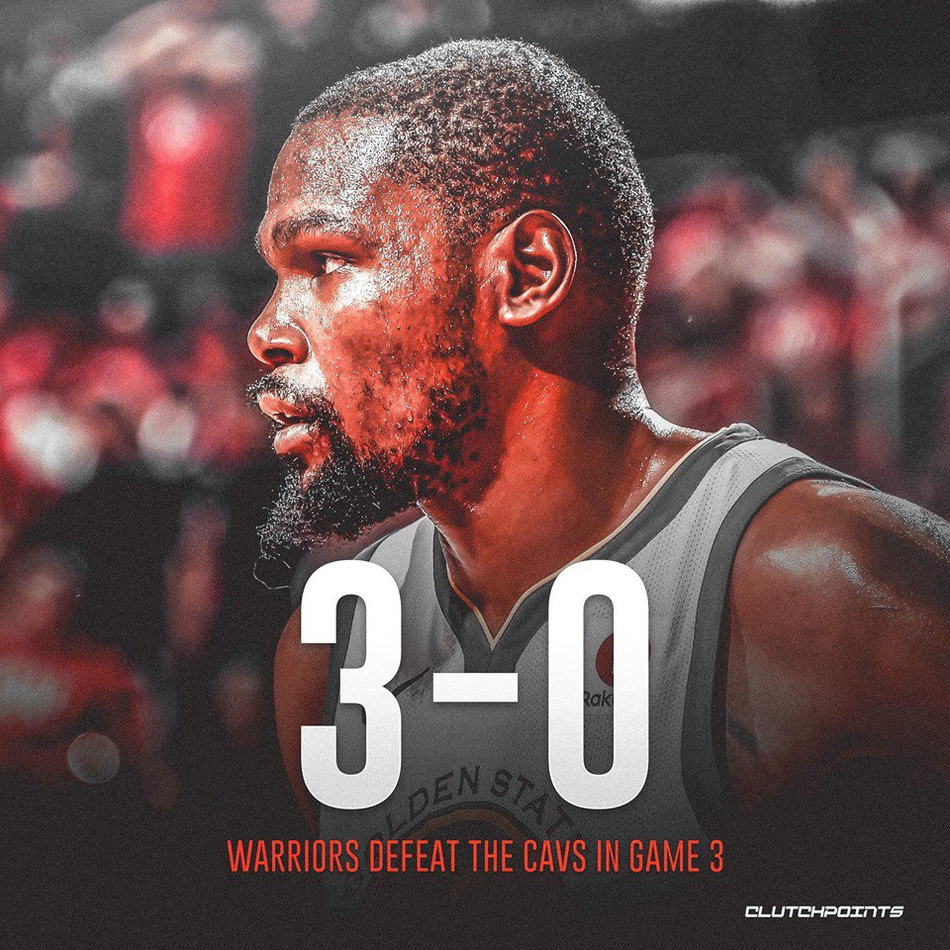 杜兰特率队拿赛点