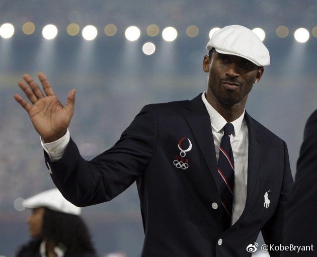 科比微博晒9张老图回顾北京奥运